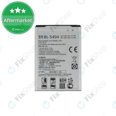 LG G3 S D722, L90 D405, Bello - Baterie BL-54SH 2540mAh