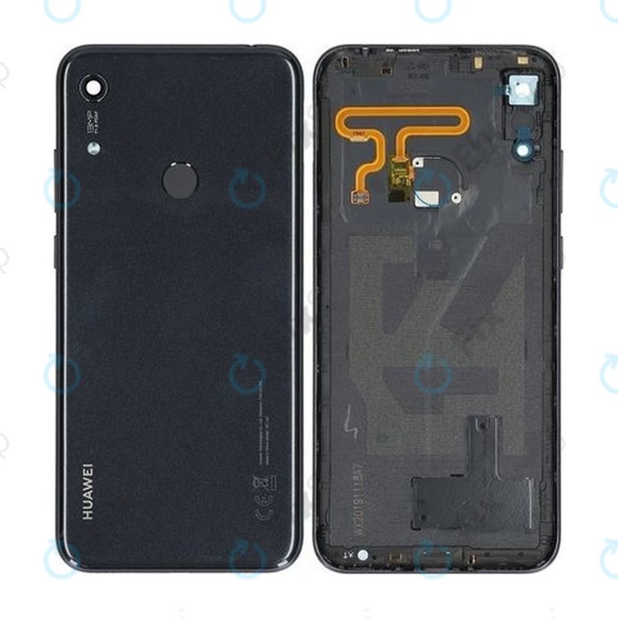 Huawei Y6s - Bateriový Kryt + Senzor Otisku (Starry Black) - 02353JKC Genuine Service Pack