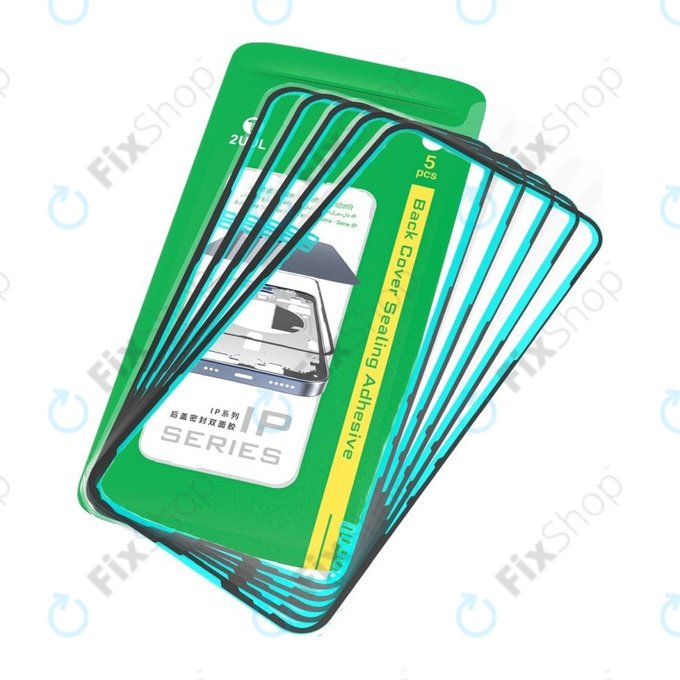 Těsnicí Lepka pod Zadní Sklo Adhesive pro iPhone 16 Pro, 2UUL BA16P, (5ks)