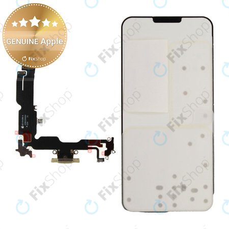 Nabíjecí Konektor + Flex Kabel pro iPhone 15 Plus | Yellow | 923-12774 | Genuine Apple