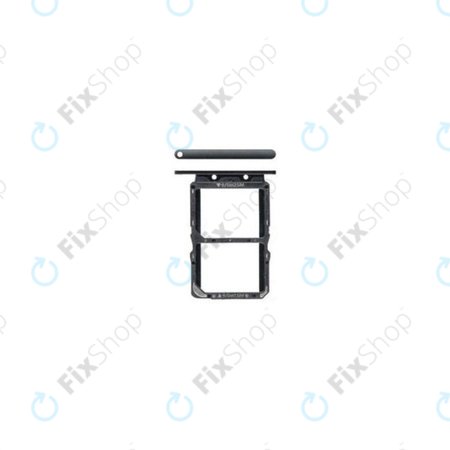 Huawei Honor View 20 - SIM Slot (Midnight Black) - 51661MJU Genuine Service Pack