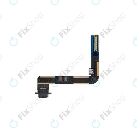 Apple iPad (6th Gen 2018) - Nabíjecí Konektor + Flex Kabel (Black)