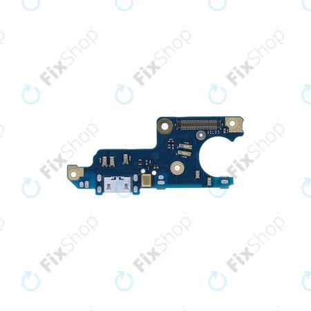 Nokia 6 - Nabíjecí Konektor + Mikrofon PCB Deska - 31PLEA1000E Genuine Service Pack