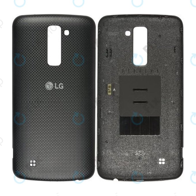 LG K10 K420N - Bateriový Kryt (Black) - ACQ89015001 Genuine Service Pack