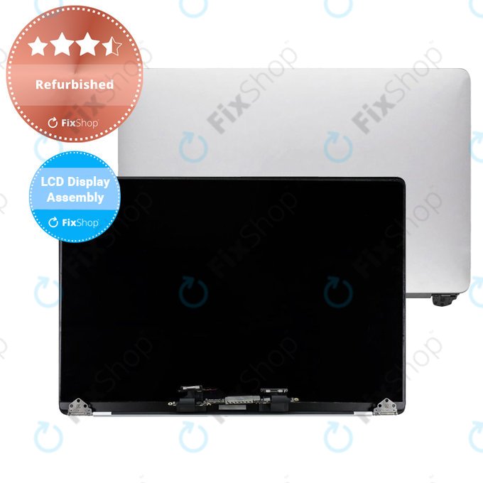 Apple MacBook Pro 13" A2251 (2020) - LCD Displej + Přední Sklo + Kryt (Silver) Refurbished