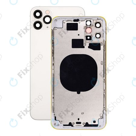 Apple iPhone 11 Pro Max - Zadní Housing (Silver)