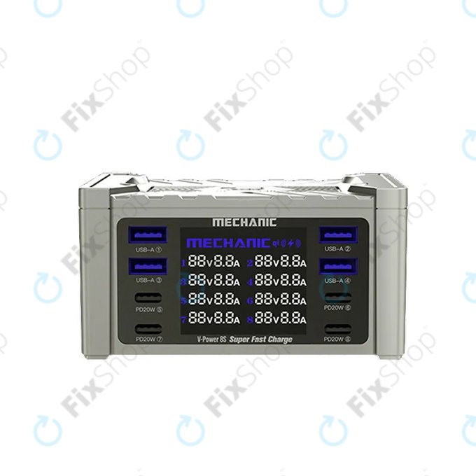 Mechanic V-Power 8S - Servisní Nabíjecí Stanice