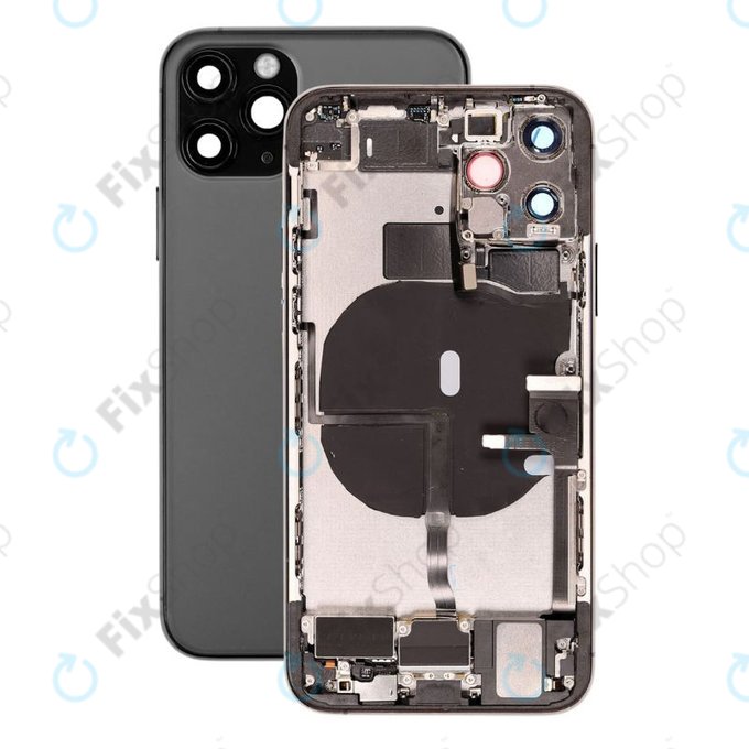Apple iPhone 11 Pro - Zadní Housing s Malými Díly (Space Gray)