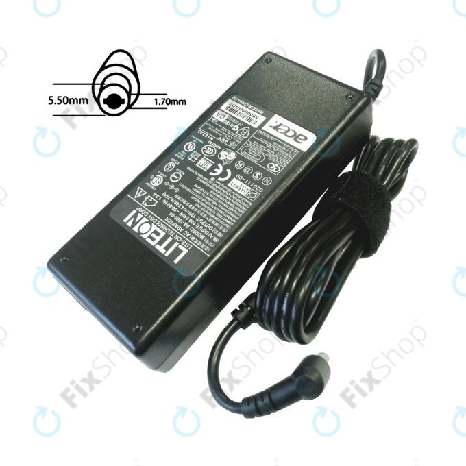 Nabíjecí adaptér pro Acer, 77011045, 90W, 19V, Genuine Service Pack