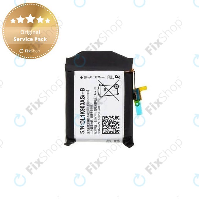 Samsung Gear S3 Frontier R760, R765, Classic R770 - Baterie EB-BR760ABE 380mAh - GH43-04699A Genuine Service Pack