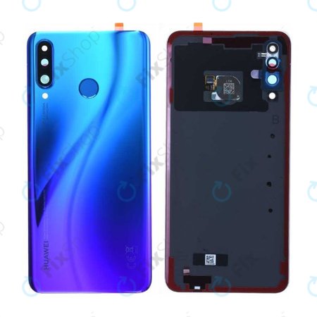 Huawei P30 Lite - Bateriový Kryt (Peacock Blue) - 02352PMK Genuine Service Pack