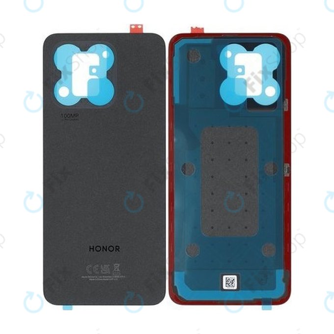 Honor X8a - Bateriový Kryt (Midnight Black) - 0235AEUP Genuine Service Pack