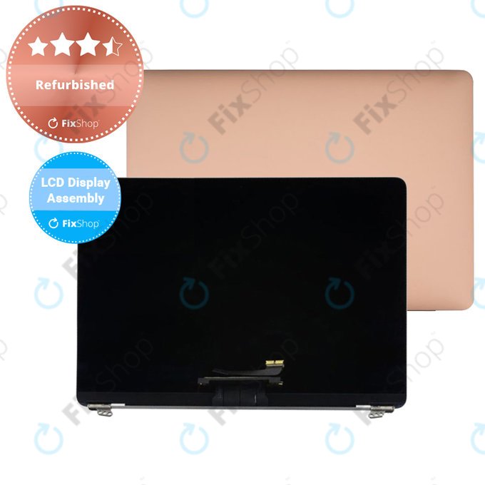 Apple MacBook 12" A1534 (Early 2015) - LCD Displej + Přední Sklo + Kryt (Gold) Refurbished
