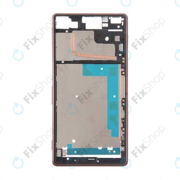 Sony Xperia Z3 D6603 - Střední Rám (Copper)