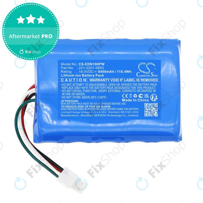 Baterie pro Ecovacs BAIZE, G1-800, GX-600, GOAT G1, 6400mAh, Li-Ion, 18.5V, 201-2201-0903, HQ