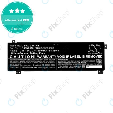 Baterie pro Asus ROG Strix G15, G17, 3500mAh, Li-Pol, 15.48V, C41N2010, HQ