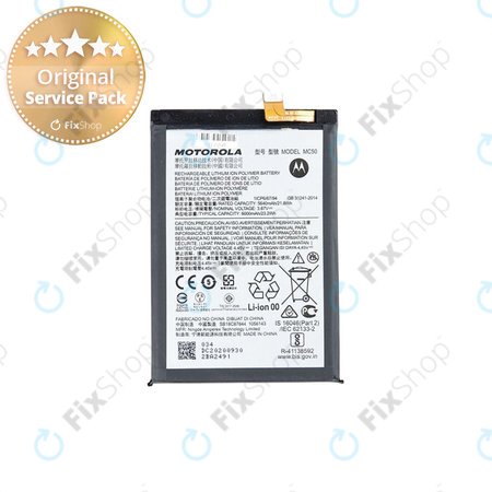 Motorola Moto G9 Power - Baterie MC50 6000mAh - SB18C87844 Genuine Service Pack