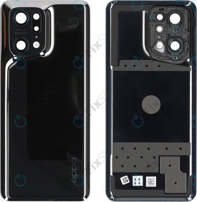 Oppo Find X5 Pro - Bateriový Kryt (Glaze Black) - 4150045 Genuine Service Pack