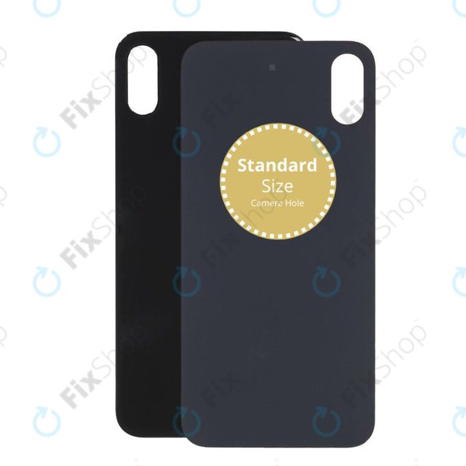 Apple iPhone XS - Sklo Zadního Housingu (Space Gray)