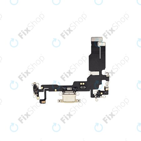 Apple iPhone 15 - Nabíjecí Konektor + Flex Kabel (Yellow)