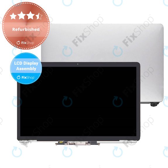 Apple MacBook Air 13" A1932 (2018) - LCD Displej + Přední Sklo + Kryt (Silver) Refurbished