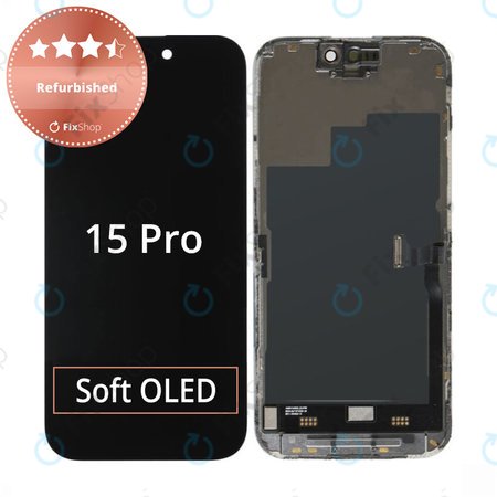 Apple iPhone 15 Pro - LCD Displej + Dotykové Sklo + Rám Refurbished