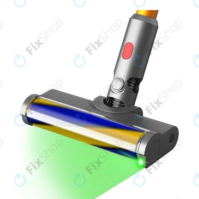 Dyson V12 - Podlahová Hubice se Zeleným LED Světlem