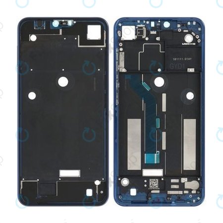 Xiaomi Mi 8 Lite - Přední Rám (Aurora Blue)