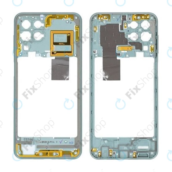 Samsung Galaxy M33 5G M336B - Střední Rám (Green) - GH98-47410C Genuine Service Pack