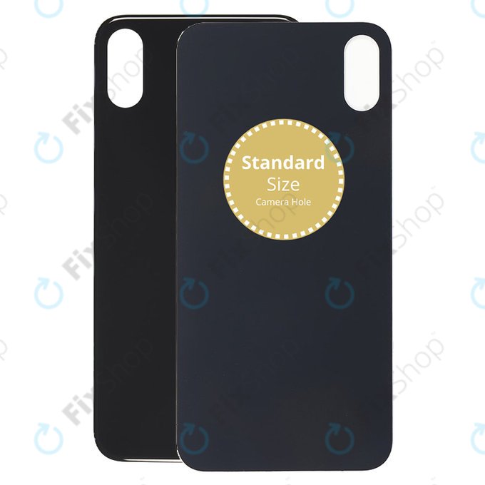 Apple iPhone XS Max - Sklo Zadního Housingu (Space Gray)