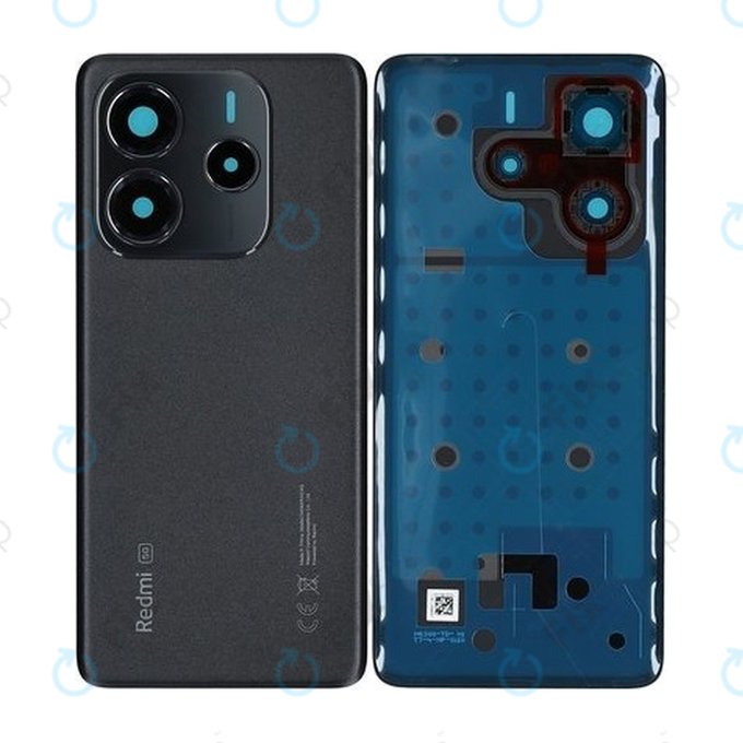 Xiaomi Redmi Note 14 5G 24094RAD4G - Bateriový Kryt (Midnight Black) - 56002700O1700 Genuine Service Pack