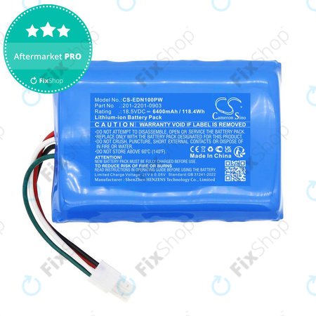 Baterie pro Ecovacs BAIZE, G1-800, GX-600, GOAT G1, 6400mAh, Li-Ion, 18.5V, 201-2201-0903, HQ