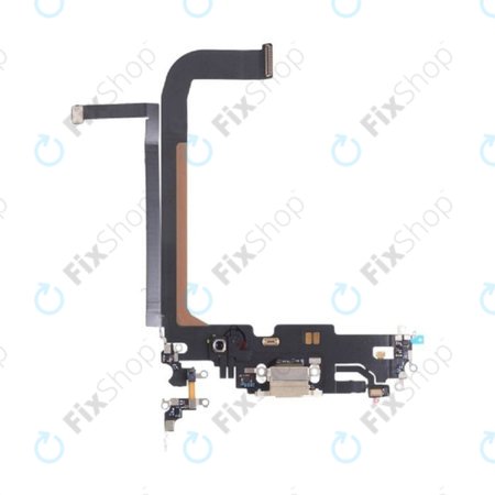 Apple iPhone 13 Pro Max - Nabíjecí Konektor + Flex Kabel (Gold)