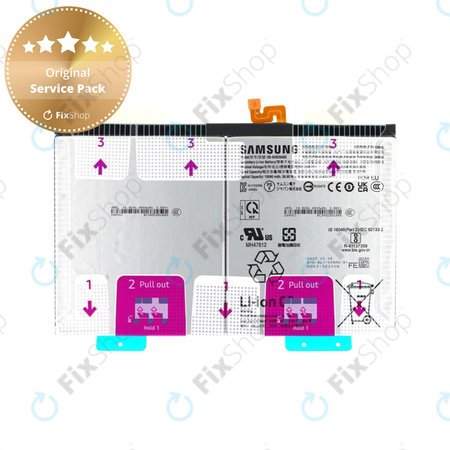 Samsung Galaxy Tab S10 FE+ X620, X626 - Baterie EB-BX828ABE 10090mAh - GH82-37171A Genuine Service Pack