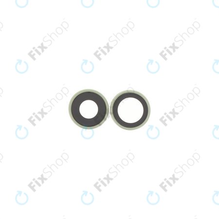 Apple iPhone 17 - Sklíčko Zadní Kamery s Rámem (Sage) - 2ks