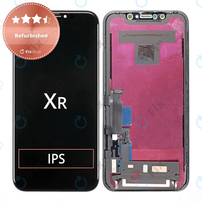 Apple iPhone XR - LCD Displej + Dotykové sklo + Rám Refurbished