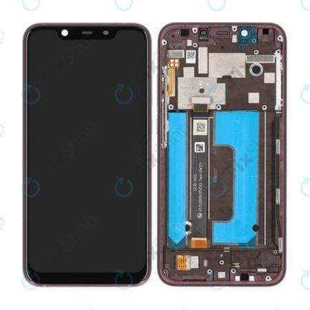 Nokia 8.1 (Nokia X7) - LCD Displej + Dotykové Sklo + Rám (Iron) - 20PNXRW0003