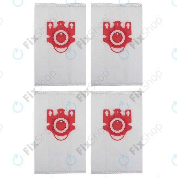 Sáček do vysavače, 4 ks pro Miele Compact C1, Compact C2, Complete C1, S4, S6, S 241 - S 799