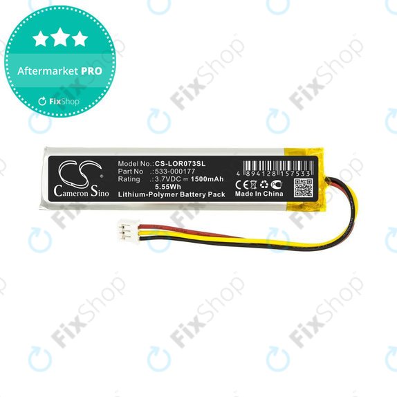 Baterie pro Logitech Mx Keys, 1500mAh, Li-Pol, 3.7V, 533-000177, HQ