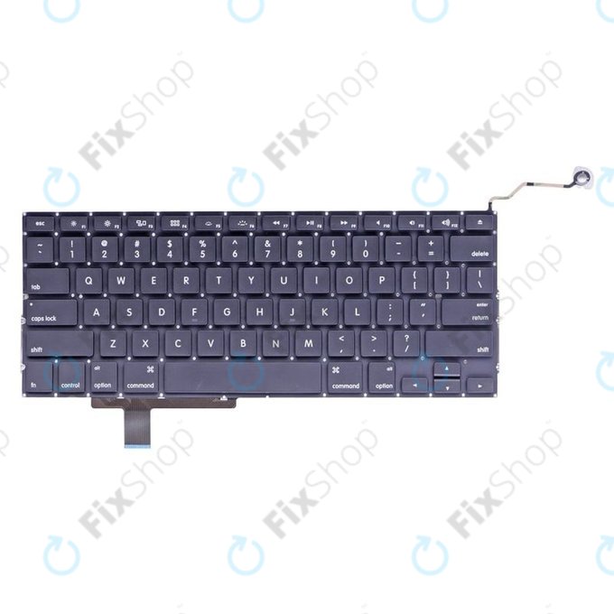 Apple MacBook Pro 17" A1297 (Early 2009 - Late 2011) - Klávesnice US