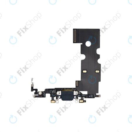 Apple iPhone SE (3rd Gen 2022) - Nabíjecí Konektor + Flex Kabel (Black)