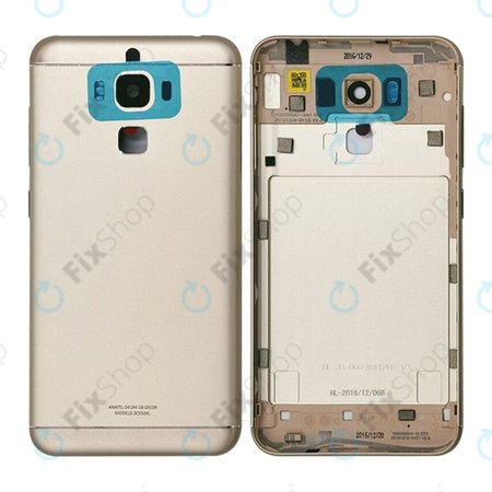 Asus Zenfone 3 Max ZC553KL (X00DD) - Bateriový Kryt + Sklíčko Kamery (Zlatá)