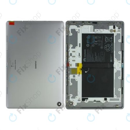 Huawei MediaPad M5 10.8 Wifi - Bateriový Kryt + Baterie (Space Grey) - 02351VTS