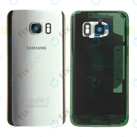 Samsung Galaxy S7 G930F - Bateriový Kryt (Silver) - GH82-11384B Genuine Service Pack