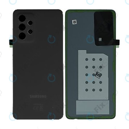 Samsung Galaxy A52 A525F, A526B - Bateriový Kryt (Awesome Black) - GH82-25427A Genuine Service Pack