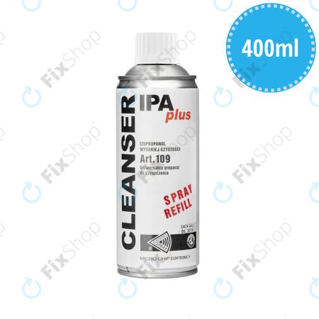 Cleanser IPA Plus Spray Refill - Čistící Kapalina - Isopropanol 100% (400ml)
