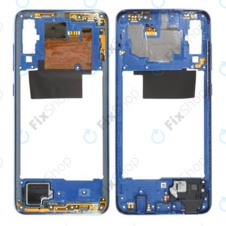 Samsung Galaxy A70 A705F - Střední Rám (Blue) - GH97-23258C Genuine Service Pack