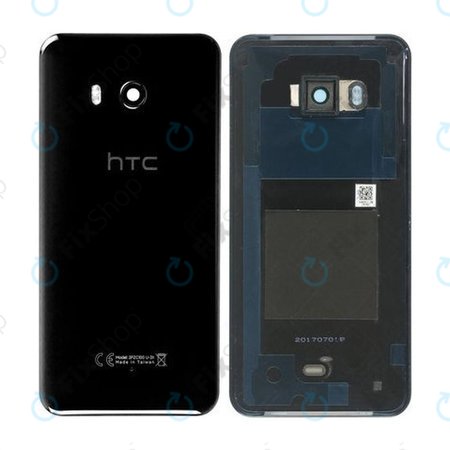 HTC U11 - Bateriový Kryt (Černá) - 74H03337-13M Genuine Service Pack