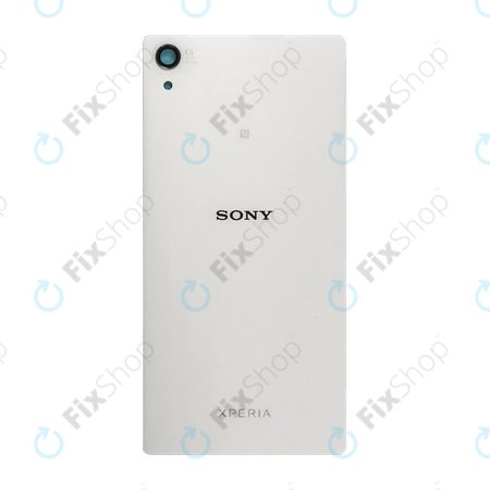 Sony Xperia Z2 D6503 - Bateriový Kryt bez NFC Antény (White)