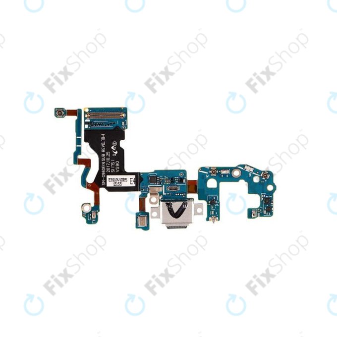 Samsung Galaxy S9 G960F - Nabíjecí Konektor + Mikrofon + Flex Kabel - GH97-21684A Genuine Service Pack